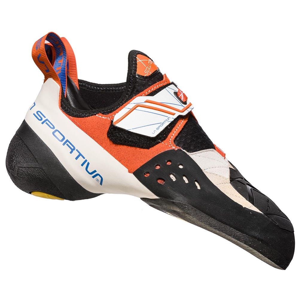 La Sportiva Kletterschuhe Damen - La Sportiva Solution Weiß/Orange - DE-91784